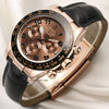 Rolex Daytona 116515LN 18K Rose Gold Ceramic Bezel Second Hand Watch Collectors 3
