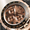 Rolex Daytona 116515LN 18K Rose Gold Ceramic Bezel Second Hand Watch Collectors 4
