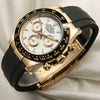 Rolex Daytona 116518 18K Yellow Gold Ceramic Bezel Second Hand Watch Collectors 3