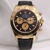 Rolex Daytona 116518 18K Yellow Gold Second Hand Watch Collectors 1