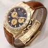 Rolex Daytona 116518 18K Yellow Gold Second Hand Watch Collectors 3