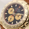 Rolex Daytona 116518 18K Yellow Gold Second Hand Watch Collectors 4