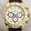 Rolex Daytona 116518 Factory Set Diamond Dial 18K Yellow Gold Second Hand Watch Collectors 2