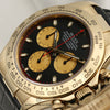 Rolex Daytona 116518 Racing Dial 18K Yellow Dial Second Hand Watch Collectors 4