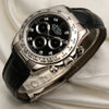 Rolex Daytona 116519 18K White Gold Black Diamond Dial Second Hand Watch Collectors 3