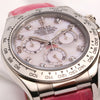 Rolex Daytona 116519 Diamond MOP 18K White Gold Second Hand Watch Collectors 5