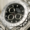 Rolex Daytona 116520 Black Dial Stainless Steel Second hand Watch Collectors 4