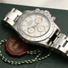 Rolex Daytona 116520 White Dial Stainless Steel Second Hand Watch Collectors 5