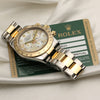 Rolex Daytona 116523 Steel & Gold Mop Diamond Dial Second Hand Watch Collectors 9