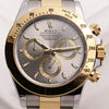 Rolex Daytona 116523 Steel & Gold Second Hand Watch Collectors 2