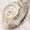 Rolex-Daytona-116523-Steel-Gold-White-Dial-1-Second-Hand-Watch-Collectors-3
