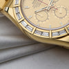 Rolex-Daytona-116568BR-18K-Yellow-Gold-Baguette-Diamond-Bezel-Champagne-Dial-Second-Hand-Watch-Collectors-5