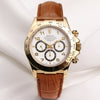 Rolex Daytona 16518 18k Yellow Gold Inverted 6 Second Hand Watch Collectors (1)