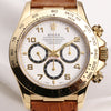 Rolex Daytona 16518 18k Yellow Gold Inverted 6 Second Hand Watch Collectors (2)