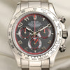 Rolex Daytona 18K White Gold Second Hand Watch Collectors 2
