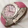 Rolex Daytona Beach 116519 18K White Gold Pink MOP Dial Second Hand Watch Collectors 3