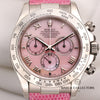 Rolex Daytona Beach 116519 18K White Gold Pink MOP Second Hand Watch Collectors 2