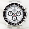 Rolex Daytona Ceramic Stainless Steel White Dial Second Hand Watch Collectors 2