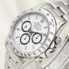 Rolex Daytona Inverted Six Stainless Steel White Dial Second Hand Watch Collectors 4