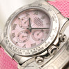 Rolex Daytona Pink Beach 116519 MOP 18K White Gold Second Hand Watch Collectors 4