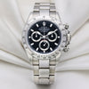 Rolex Daytona Stainless Steel Black Dial Second Hand Watch Collectors 1