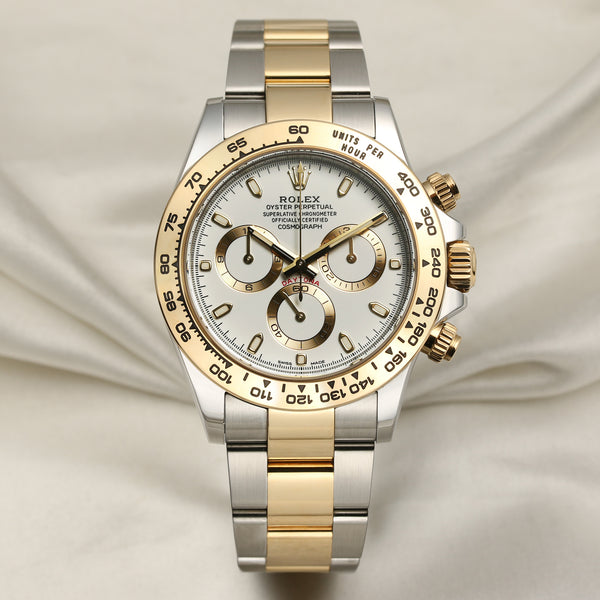 Rolex Daytona Steel & Gold Second Hand Watch Collectors 1