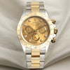 Rolex Daytona Steel & Gold Second Hand Watch Collectors 1