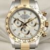 Rolex Daytona Steel & Gold Second Hand Watch Collectors 2