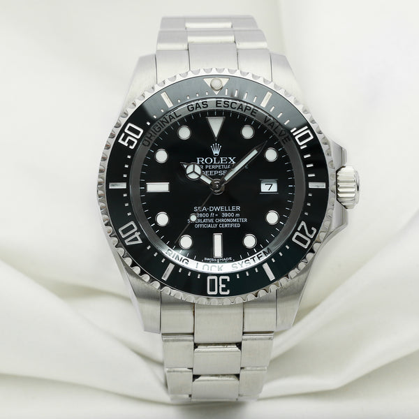 Rolex Deep Sea Swea Dweller Stainless Steel Second Hand Watch Collectors 1-2