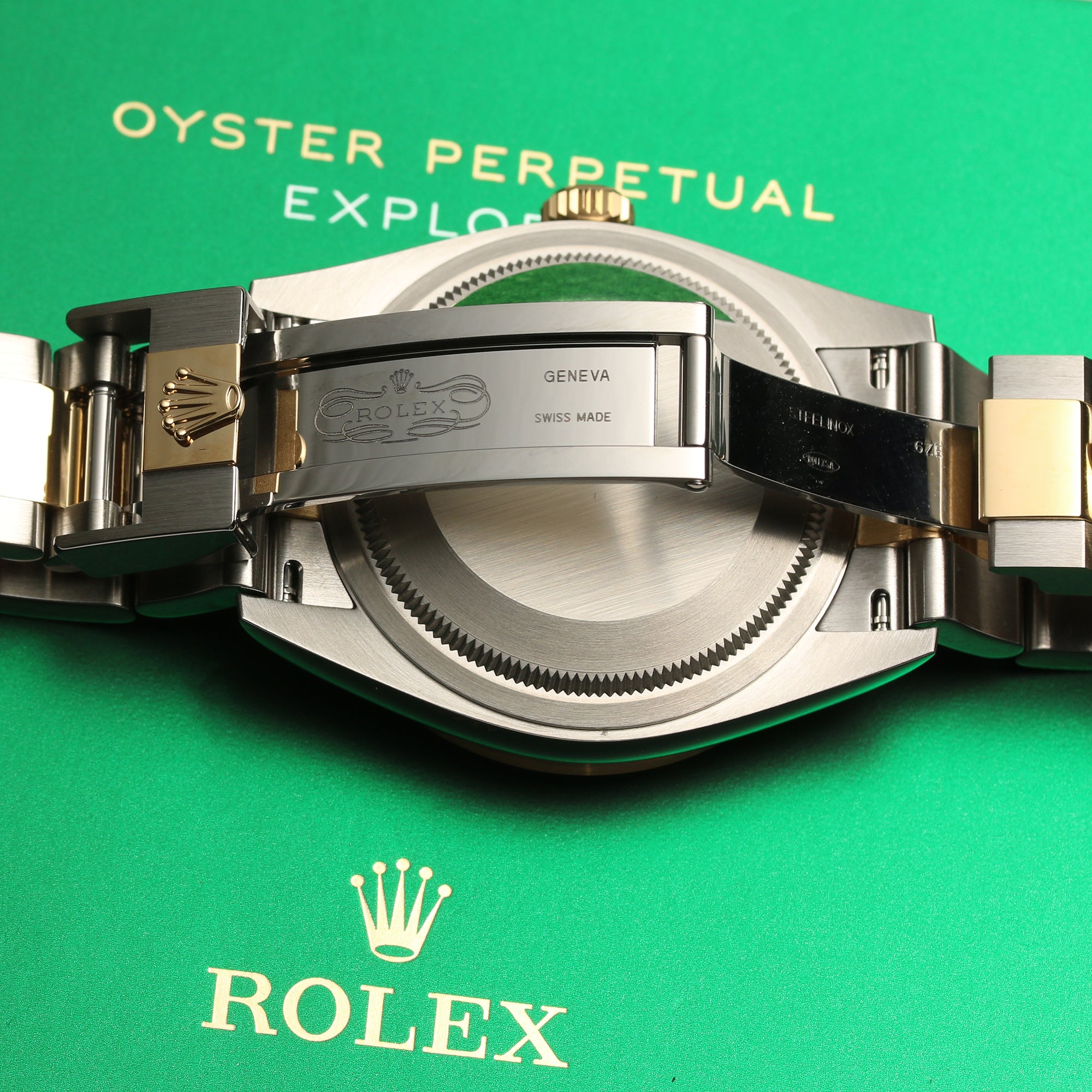Rolex Explorer 124273 Steel & Gold Second Hand Watch Collectors 5