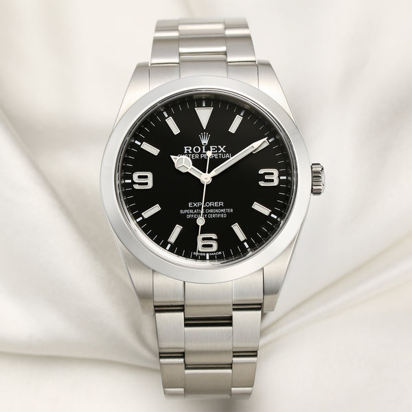 Rolex Explorer 214270 Stainless Steel Second hand Watch Collectors 1
