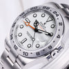 Rolex Explorer 216570 Stainless Steel Polar White Second Hand Watch collectors 4