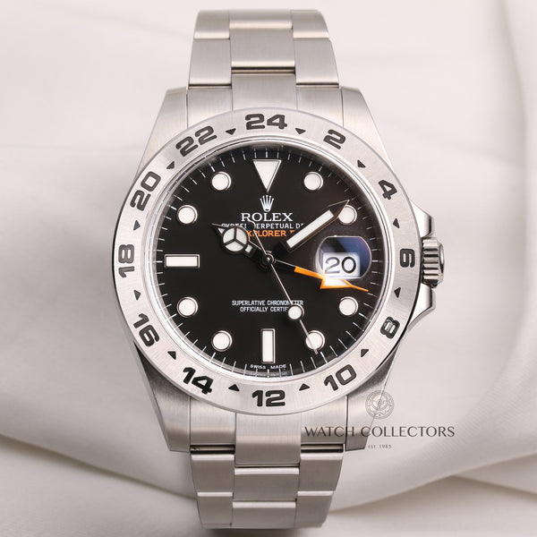 Rolex-Explorer-II-216570-Stainless-Steel-Second-Hand-Watch-Collectors-1-1