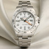 Rolex Explorer II Polar White 216570 Stainless Steel Second Hand Watch Collectors 1