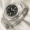 Rolex Explorer II Stainless Steel Albino Second Hand Watch Collectors 3