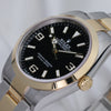 Rolex Explorer Steel & Gold Second Hand Watch Collectors 4