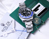 Rolex GMT Batman 126710BLNR Stainless Steel Second Hand Watch Collectors 8