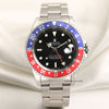 Rolex GMT Master 16700 Pepsi Stainless Steel Second Hand Watch Collectors 1