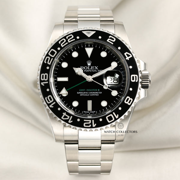 Rolex GMT-Master II 116710 Stainless Steel Second Hand Watch Collectors 1