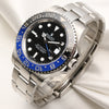 Rolex GMT-Master II 116710BLNR Stainless Steel Batman Second Hand Watch Collectors 3