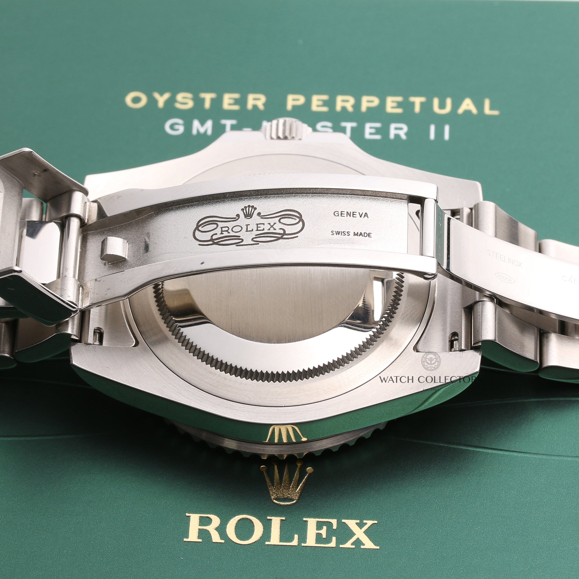 Rolex-GMT-Master-II-116710BLNR-Stainless-Steel-Second-Hand-Watch-Collectors-10