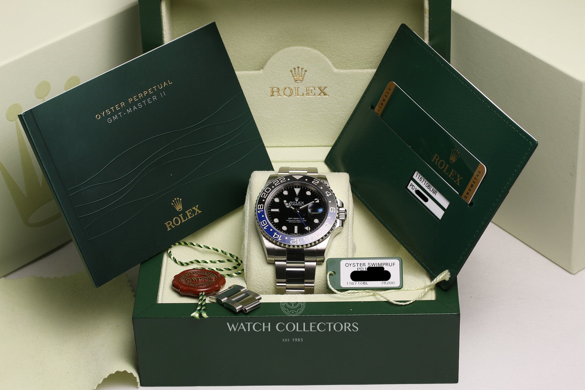 Rolex-GMT-Master-II-116710BLNR-Stainless-Steel-Second-Hand-Watch-Collectors-7