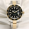 Rolex GMT Master II 116713LN Steel & Gold Ceramic Second Hand Watch Collectors 1