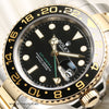 Rolex GMT Master II 116713LN Steel & Gold Ceramic Second Hand Watch Collectors 4