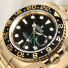 Rolex GMT-Master II 116718LN 18K Yellow Gold Ceramic Second Hand Watch Collectors 4