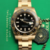 Rolex GMT-Master II 116718LN 18K Yellow Gold Ceramic Second Hand Watch Collectors 5