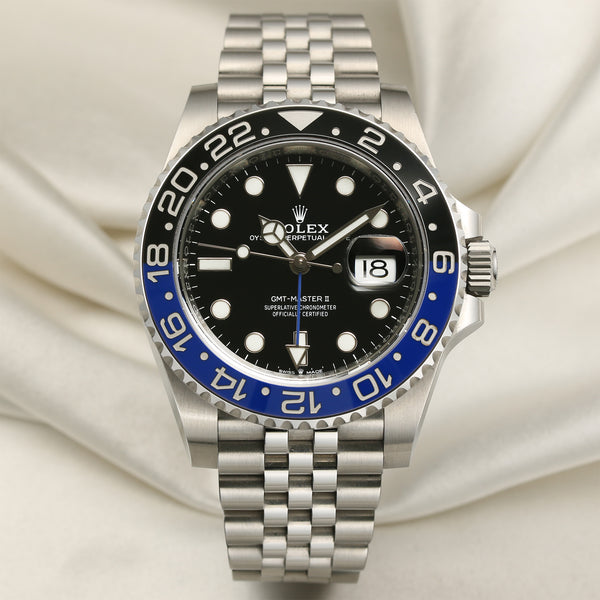 Rolex GMT-Master II 126710BLNR Batgirl Stainless Steel Second Hand Watch Collectors 1