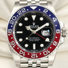Rolex GMT-Master II 126710BLRO Pepsi Stainless Steel Second Hand Watch Collectors 2