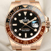 Rolex GMT-Master II 126715CHNR Root Beer 18K Rose Gold Second Hand Watch Collectors 2