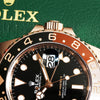 Rolex GMT-Master II 126715CHNR Root Beer 18K Rose Gold Second Hand Watch Collectors 4